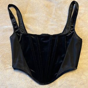 Lingerie separat black (corset top- new!)